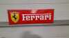 FERRARI ENAMEL SIGN