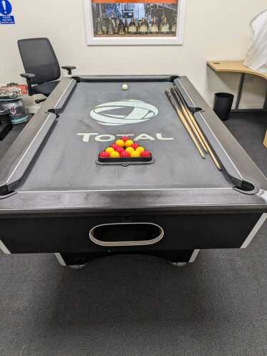 TOTAL OIL COMPANY POOL TABLE