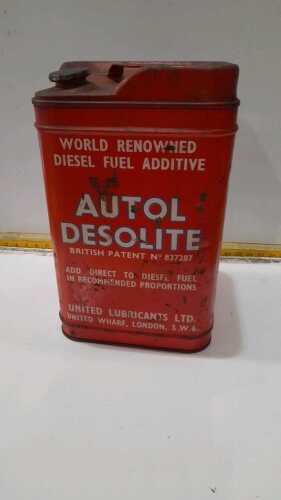 AUTOL DESOLITE DIESEL ADDITIVE RED TIN