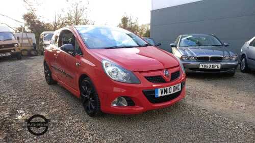 2010 VAUXHALL CORSA VXRACING