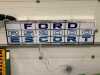 LARGE LIGHT UP FORD RS 2000 ESCORT SIGN