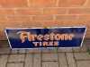 FIRESTONE TYRES ENAMEL SIGN