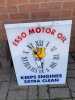 ESSO MOTOR OIL HANGING CLOCK