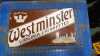 WESTMINSTER VIRGINIA CIGARETTES DOUBLE SIDED ENAMEL SIGN