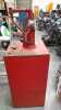 LARGE RED MOBIL OIL TANK & PUMP - 2