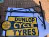 DUNLOP CYCLE TYRES HANGING SIGN