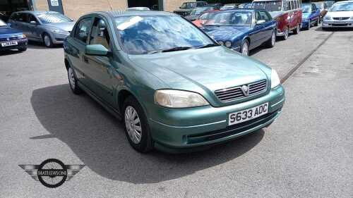 1998 VAUXHALL ASTRA CLUB 8V