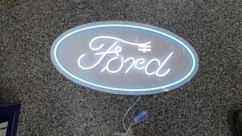 FORD OVAL NEON SIGN