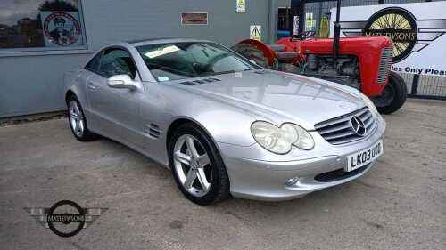 2003 MERCEDES SL 500