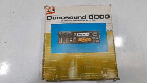 DUCO SOUND RADIO CASSETTE PLAYER