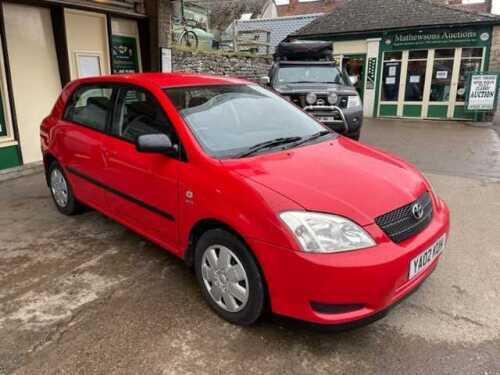 2002 TOYOTA COROLLA T2 VVTI