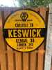 AA ROUND SIGN KESWICK 30" DIA