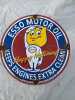 ESSO MOTOR OIL ENAMEL SIGN 12" DIA