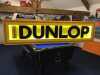 LARGE ILLUMINATED DUNLOP SIGN