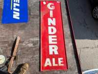 GINDER ALE SIGN