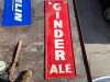 GINDER ALE SIGN