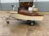 BOAT WITH TRAILER & OUTBOARD MOTOR - 3