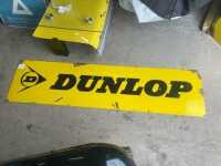 DUNLOP ENAMEL SIGN 6FT