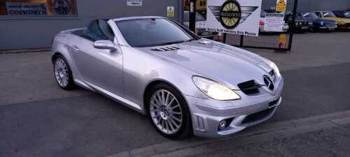 2004 MERCEDES BENZ SLK 55 AMG AUTO CONVERTIBLE