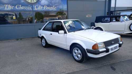 1982 FORD ESCORT XR3