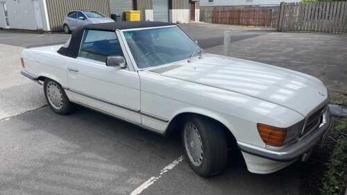 1984 MERCEDES 500 SL