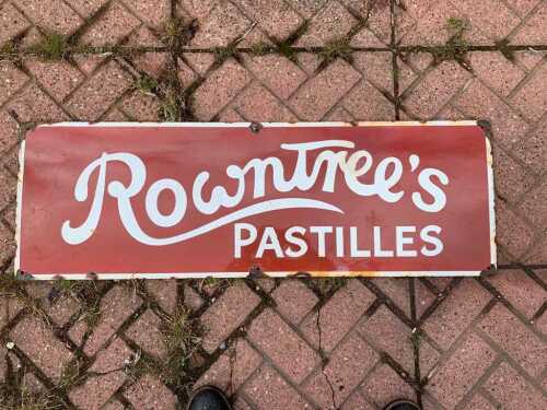 ROWNTREE PASTILLES SIGN