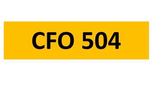 REGISTRATION ON RETENTION - CFO 504