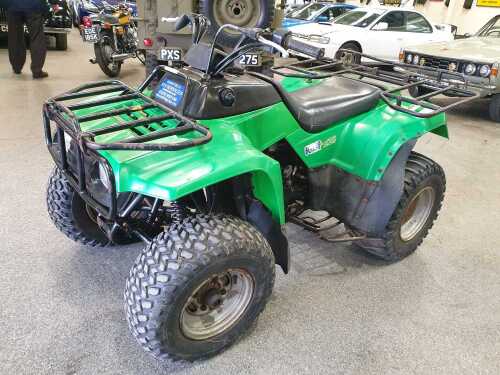 KAWASAKI KLF 220 QUAD BIKE