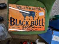 BLACK BULL SIGN