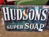 HUDSONS SOAP SIGN