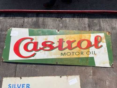 CASTROL MOTOR OIL SIGN