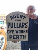 PULLARS DOUBLE SIDED SIGN