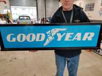 GOODYEAR DOUBLE SIDED SIGN