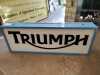 DOUBLE SIDED TRIUMPH SIGN