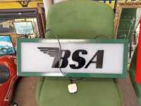 BSA DOUBLE SIDED SIGN