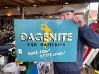 DAGENITE CAR BATTERIES SIGN